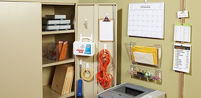 Office Supply Closet Organization